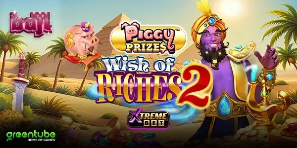 Piggy Prizes: Wish of Riches 2 স্লট গেমের ইন্টারফেস